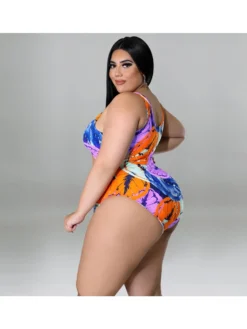 Summer 2-Piece Printed Plus Size Bikini Sets -Bambam Clothing Shop P 20220331110301495 493