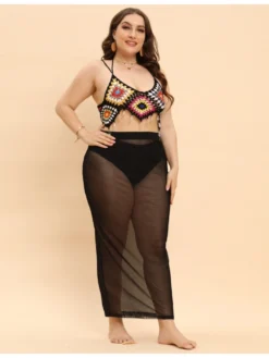 Sexy Plus Size Sleeveless Bikini Tops For Women -Bambam Clothing Shop P 20220402152633316 578