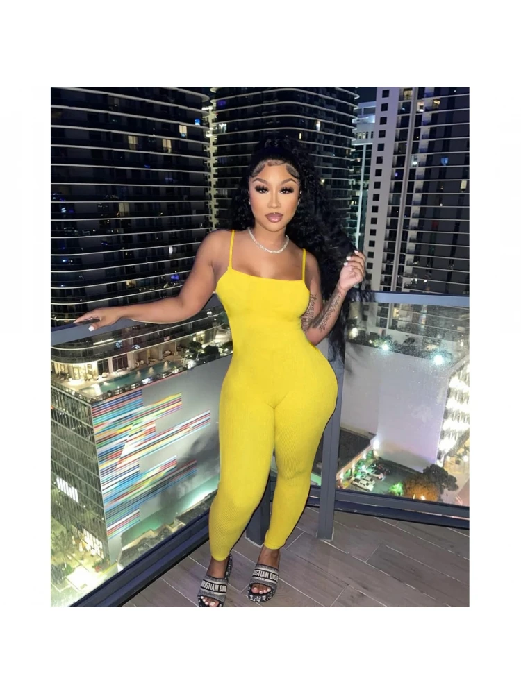 Sexy Backless Bandage Pure Women's Jumpsuit 6 Sexy Backless Bandage Pure Women's Jumpsuit - Image 6