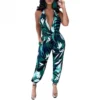 Women Fashion Sexy Sleeveless Jumpsuits