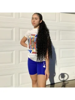 Fashion Casual Short Sleeve Two-piece Short Pant Suits -Bambam Clothing Shop P 20220428200935361 485