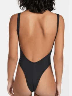 Sexy Pure Color Hollowed Out Crisscross Women's One-piece Swimwear -Bambam Clothing Shop P 20220524030643480 157