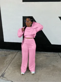 Casual Matching 3 Piece Workout Set For Women