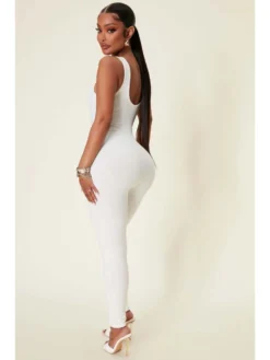 U Neck Backless Sleeveless Women's Jumpsuits -Bambam Clothing Shop P 20230209101509135 376