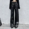 Fashion Street Black Loose Pants For Women