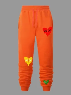 Sports Fashion Printing Drawstring Pants