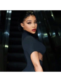 Women's Sexy Hollowed Out Irregular Black Jumpsuit -Bambam Clothing Shop P 20230713141531917 580