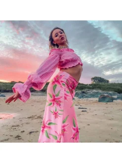 Fashion Printing High Waist Slim Skirts -Bambam Clothing Shop P 20230816133518003 644