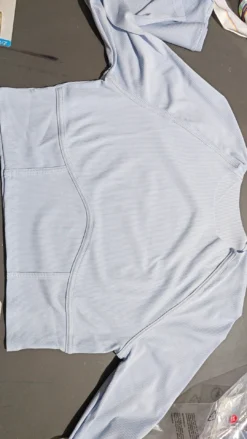 Solid Ribbed Long Sleeve Crew Neck Cropped Pants Set -Bambam Clothing Shop P 20231023144805374 356