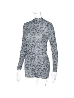 Lace Up Mid-rise Slim Rompers -Bambam Clothing Shop P 20231030111409342 912