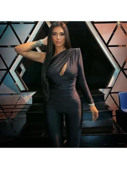Inclined Shoulder Hollow Out Fitted Jumpsuit 10 Inclined Shoulder Hollow Out Fitted Jumpsuit -Bambam Clothing Shop P 20231114125717647 230