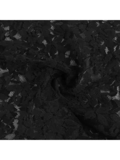 Patchwork Lace High Rise Jumpsuits -Bambam Clothing Shop P 20231121163735494 903