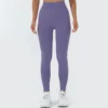 Solid Color Sport High Rise Yoga Pants