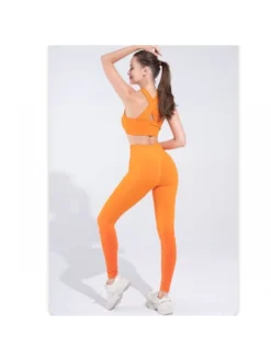 Solid Color Elasticity Slim Yoga Bra Pants Sets -Bambam Clothing Shop P 20231124131027728 677
