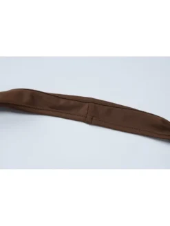 Halter Ruched Backless Rompers -Bambam Clothing Shop P 20240312095548090 493