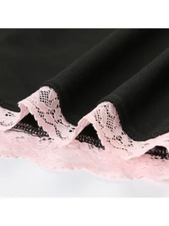 Bow Colorblock Patchwork Bodycon Rompers -Bambam Clothing Shop P 20240313092016502 435