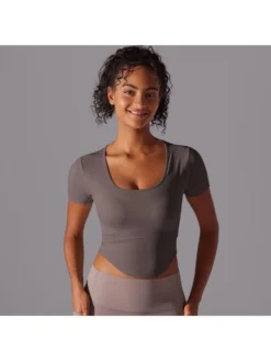 Hollow Out Pullover Sporty Yoga Top 17 Hollow Out Pullover Sporty Yoga Top -Bambam Clothing Shop P 20240326094505505 611