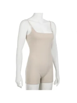 Patchwork Spaghetti Straps Bodycon Rompers -Bambam Clothing Shop P 20240401110818352 987