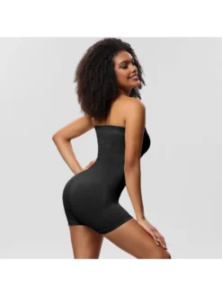 Solid Color Spaghetti Straps Bodycon Rompers -Bambam Clothing Shop P 20240401141007345 757