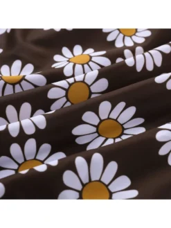 Flower Floral Lace-Up One-Pieces Swimwear -Bambam Clothing Shop P 20240401145521121 129