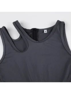 Patchwork Hollow Out Asymmetrical Rompers -Bambam Clothing Shop P 20240407164510775 775