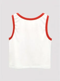 Geometric Pattern Solid Color Office Lady Tanks -Bambam Clothing Shop P 20240408165543801 621