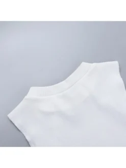 Letter Round Neck Bodycon Tanks Top -Bambam Clothing Shop P 20240411091821152 853