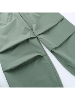 Patchwork High Rise Straight Cargo Pants -Bambam Clothing Shop P 20240420115513226 189