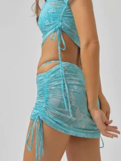 See Through High Rise Cropped 4pc Bikinis Sets -Bambam Clothing Shop P 20240426170016444 240