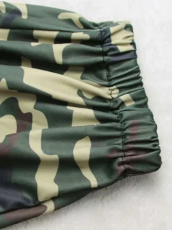 Camouflage Waist Slimming Zipper Jumpsuits -Bambam Clothing Shop P 20240426183517990 690