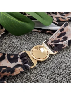 Leopard One-shoulder Backless One-Pieces Swimwear -Bambam Clothing Shop P 20240427164018880 410