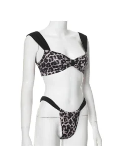 Leopard Colorblock Patchwork Bikinis -Bambam Clothing Shop P 20240518082005146 256
