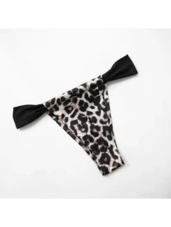 Leopard Colorblock Patchwork Bikinis -Bambam Clothing Shop P 20240518082007602 480