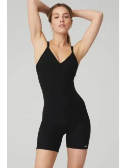 Solid Color Spaghetti Straps Backless Rompers -Bambam Clothing Shop P 20240520115020972 109