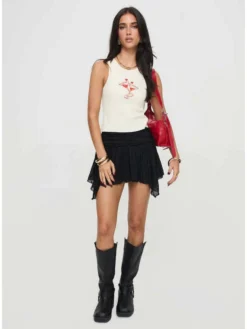 Lace Low Rise Tiered Skirts -Bambam Clothing Shop P 20240520145015958 762