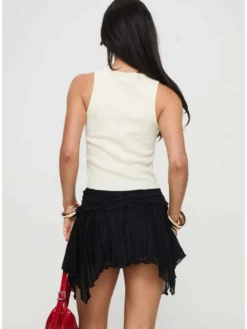 Lace Low Rise Tiered Skirts -Bambam Clothing Shop P 20240520145017031 486