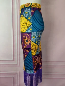 Printed High Rise Fitted Skirts -Bambam Clothing Shop P 20240525165032087 969