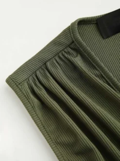 Ruched Wide Leg V Neck Sleeveless Rompers -Bambam Clothing Shop P 20240529104519936 894