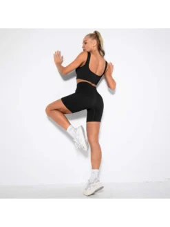 Pure Color Bodycon Yoga Sets -Bambam Clothing Shop P 20240529135509089 391