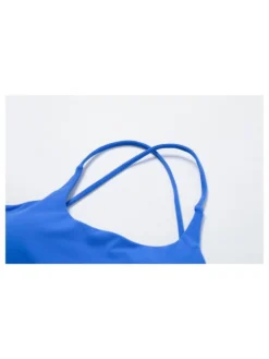 Solid Color Spaghetti Straps Backless Tank -Bambam Clothing Shop P 20240603152521960 916