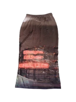 Digital Printing High Rise Bodycon Skirts -Bambam Clothing Shop P 20240604115520343 692