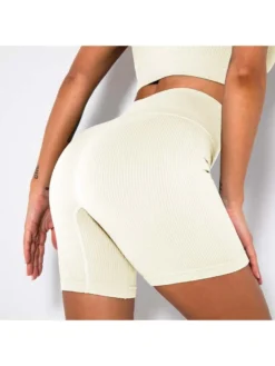 Solid Color High Rise Skinny Short Pants -Bambam Clothing Shop P 20240605093505264 451