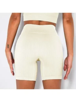 Solid Color High Rise Skinny Short Pants -Bambam Clothing Shop P 20240605093506315 800