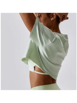 Solid Color Crewneck Athleisure Tank -Bambam Clothing Shop P 20240605101027660 472