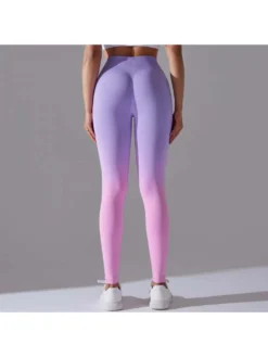 Gradient Color High Rise Skinny Leggings -Bambam Clothing Shop P 20240605135612658 529