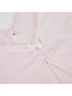 Bow Lacework V Neck Short Sleeve Rompers -Bambam Clothing Shop P 20240606100812179 735