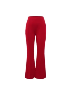 Patchwork High Rise Wide Leg Flared Pants -Bambam Clothing Shop P 20240608123652196 990