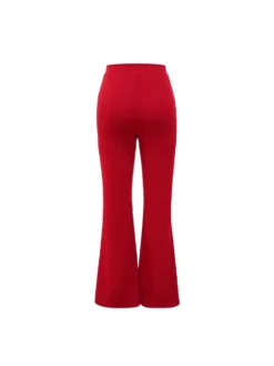 Patchwork High Rise Wide Leg Flared Pants -Bambam Clothing Shop P 20240608123652756 540