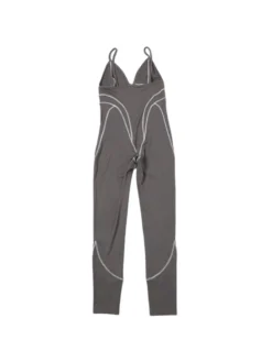 Colorblock V Neck Zipper Backless Jumpsuits -Bambam Clothing Shop P 20240608185606606 795