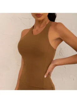 Spaghetti Straps Sleeveless Slim Tank